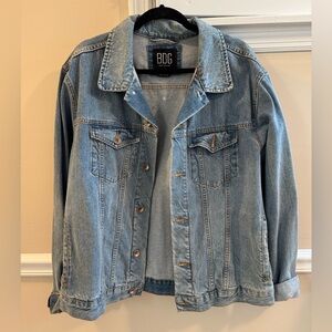 BDG Denim Anthropologie Urban Outfitters Denim Jean Jacket Loose Fit